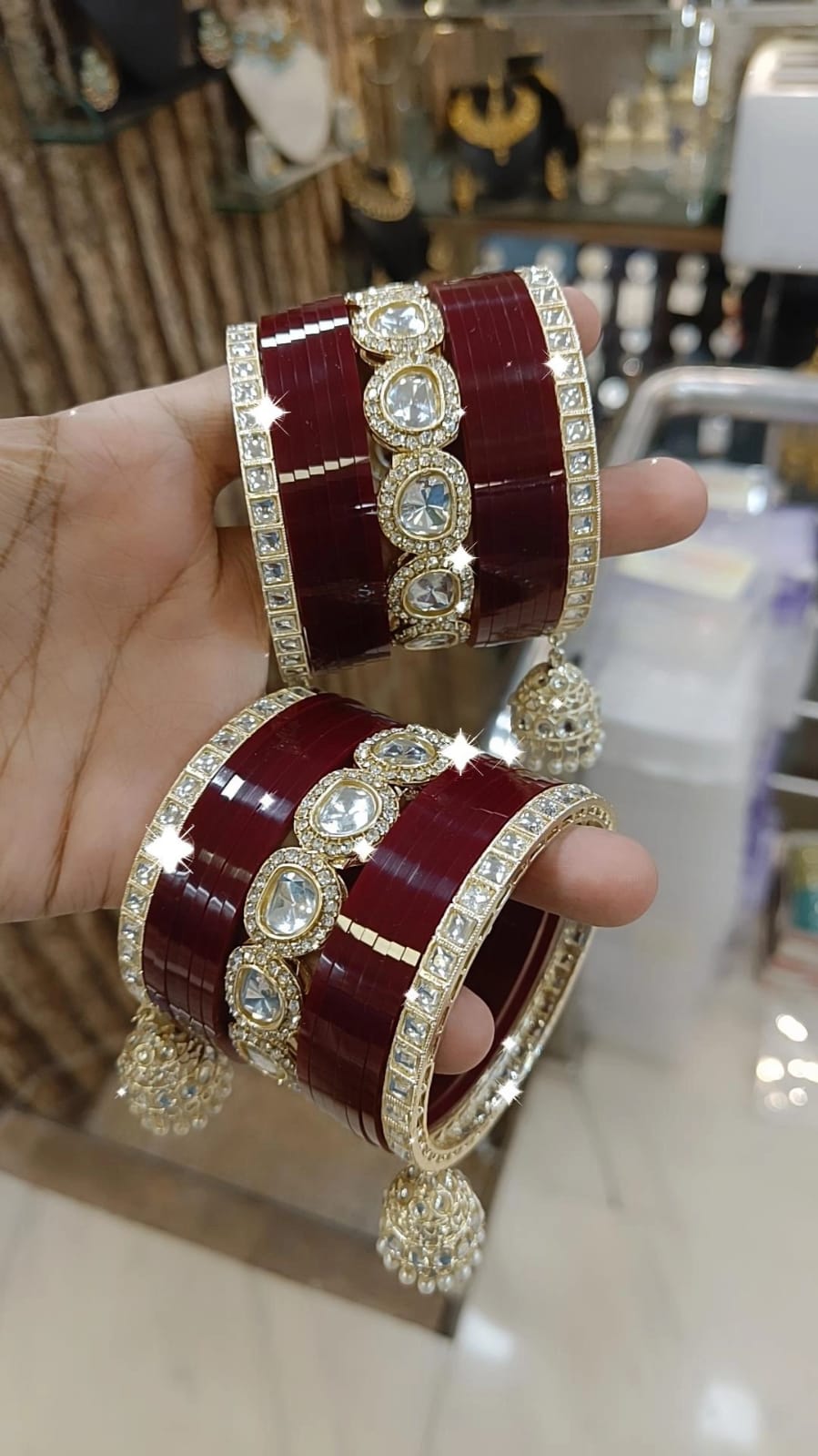 Beautiful Punjabi Bridal Chuda Bangles Wholesale Price In Surat
